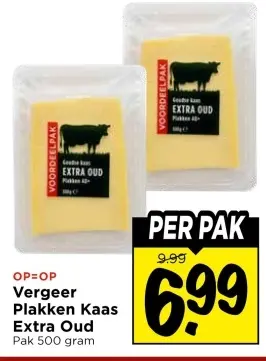 Plakken Kaas Extra Oud
