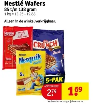 Promotie: Wafers