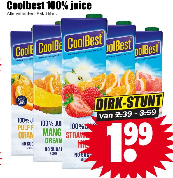 Aanbieding: 100% juice