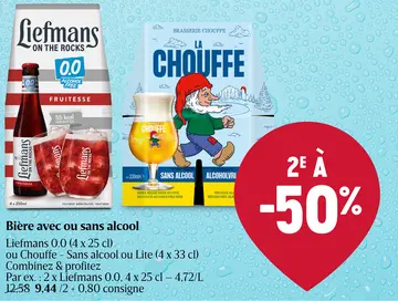 Offre: Bière avec ou sans alcool