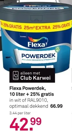 Aanbieding: Flexa Powerdek