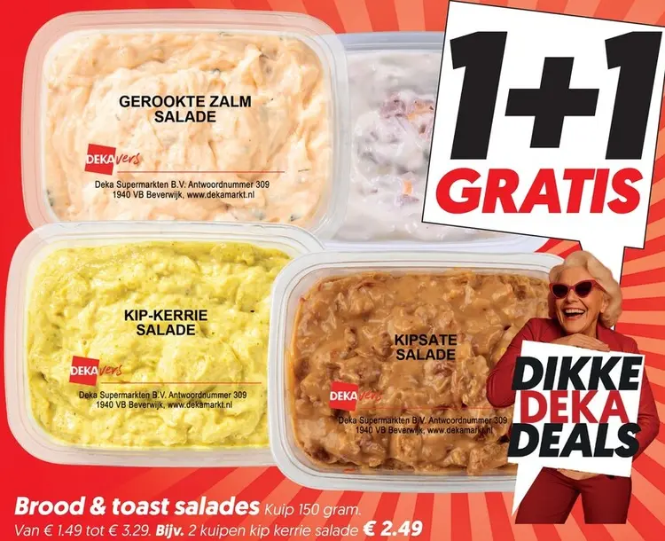 Aanbieding: Brood & toast salades