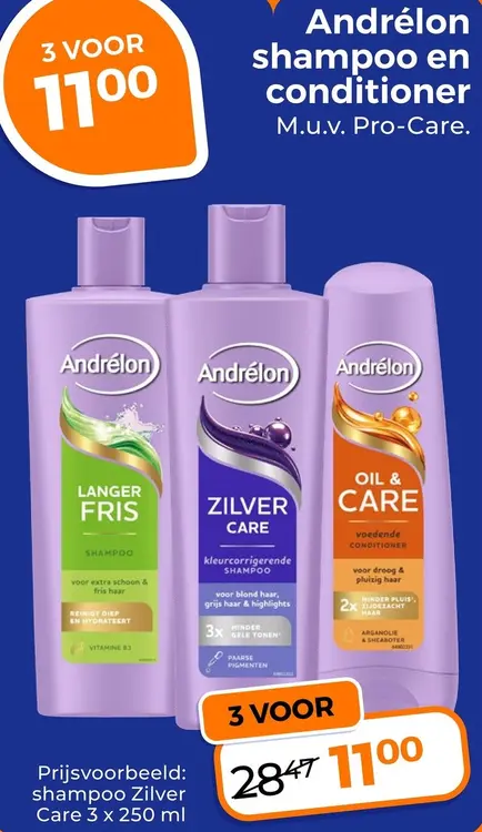 Aanbieding: Shampoo en conditioner