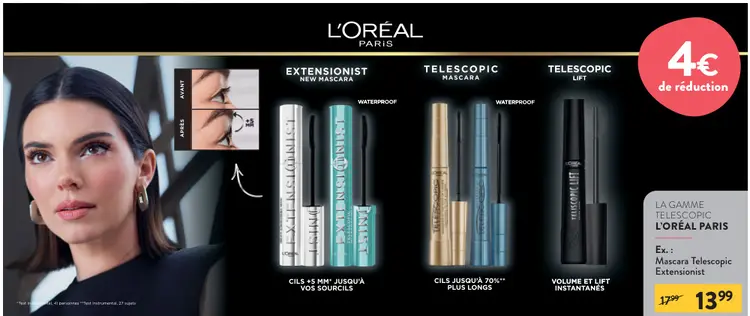 Offre: Mascara Telescopic Extensionist