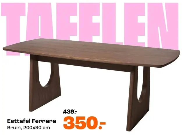 Aanbieding: Eettafel Ferrara