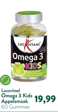 Aanbieding: Omega 3 Kids Appelsmaak