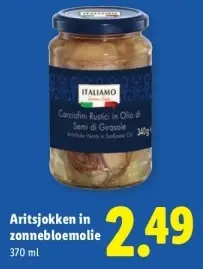 Aanbieding: Aritsjokken in zonnebloemolie