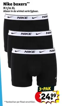 Aanbieding: Nike boxers