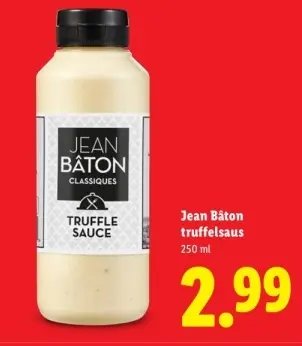 Aanbieding: Jean Bâton truffelsaus