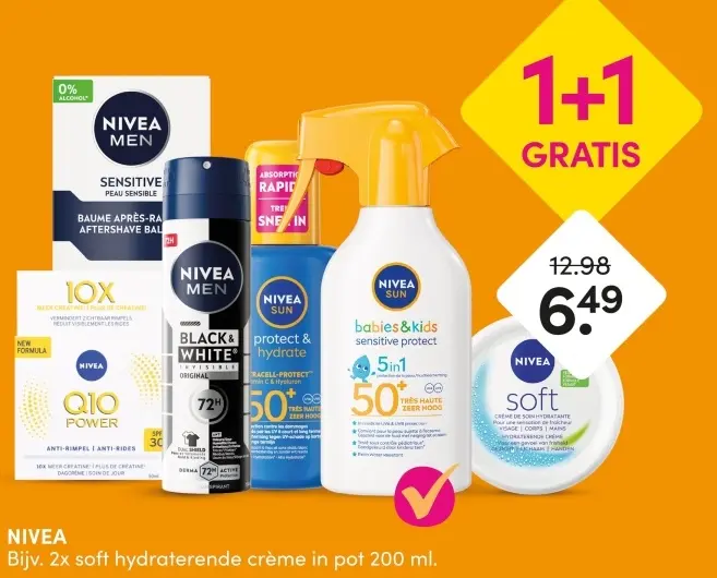 Aanbieding: NIVEA products
