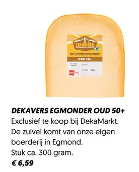 Dekavers Egmonder oud 50+