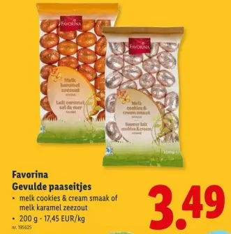 Promotie: Gevulde paaseitjes