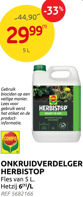 Promotie: Herbistop