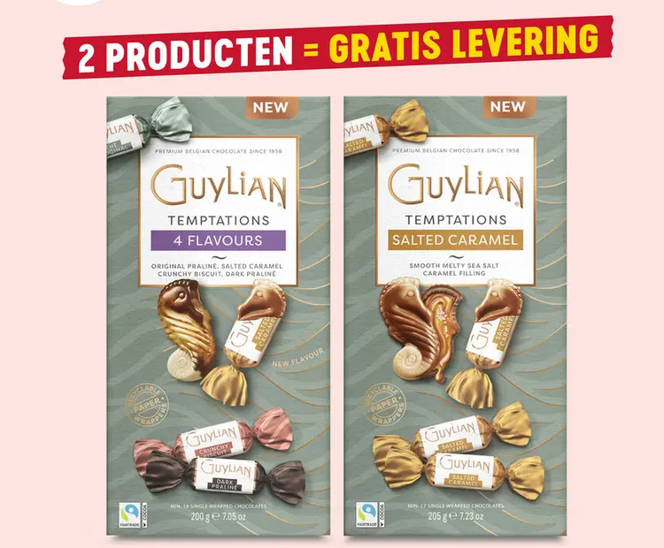 Promotie: Guylian Temptations