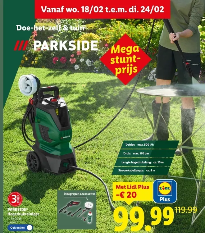 Promotie: Hogedrukreiniger