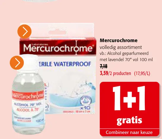 Promotie: Mercurochrome