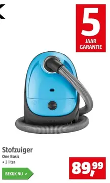Aanbieding: Stofzuiger One Basic