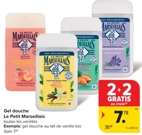 Offre: Gel douche