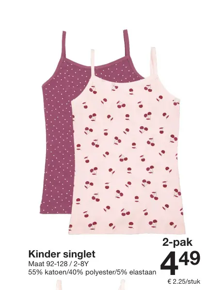 Promotie: Kinder slip