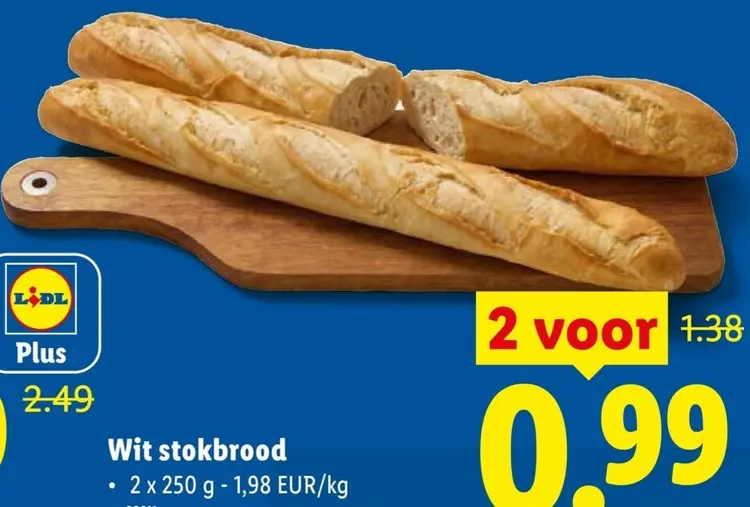 Promotie: Wit stokbrood