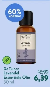 Aanbieding: De Tuinen Lavendel Essentiële Olie