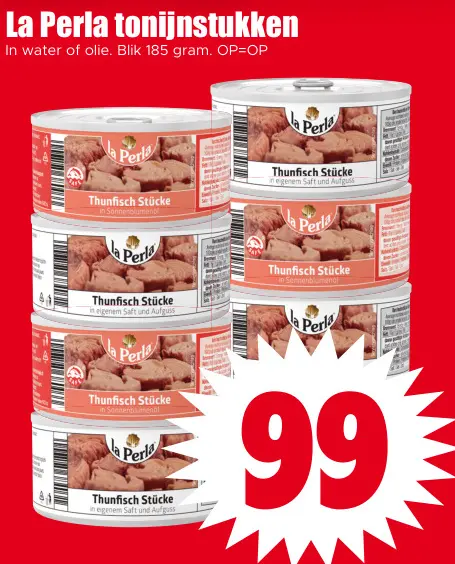 Aanbieding: Tonijnstukken