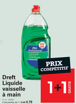 Offre: Dreft Liquide vaisselle à main