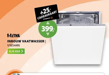 Aanbieding: Inbouw vaatwasser