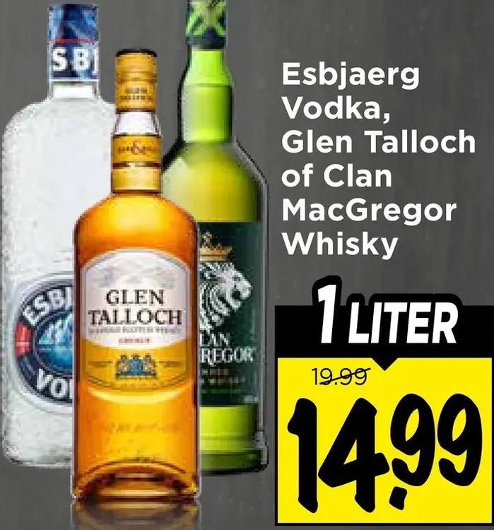 Aanbieding: Vodka of Whisky
