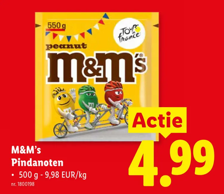 Promotie: M&M's Pindanoten