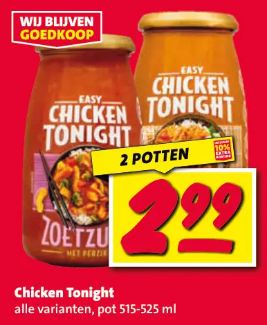 Aanbieding: Chicken Tonight