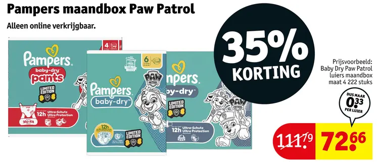 Aanbieding: Maandbox Paw Patrol