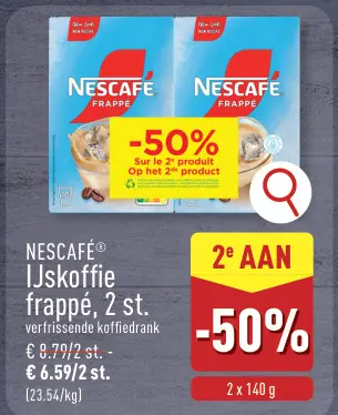 Promotie: IJskoffie frappé