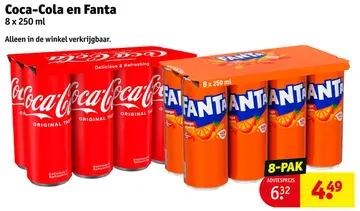 Aanbieding: Coca-Cola en Fanta