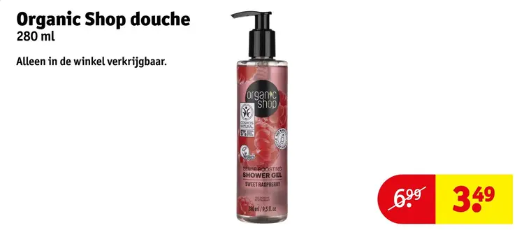 Aanbieding: douche