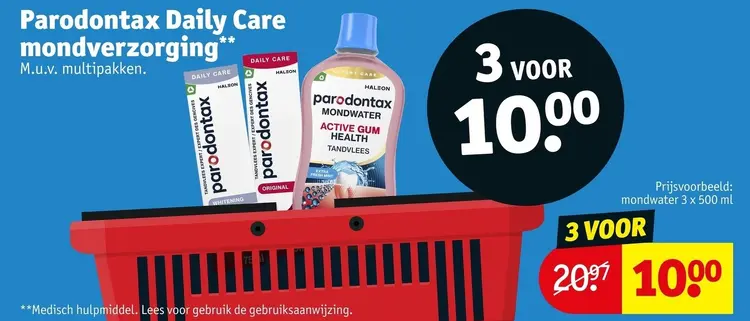 Aanbieding: Daily Care mondverzorging