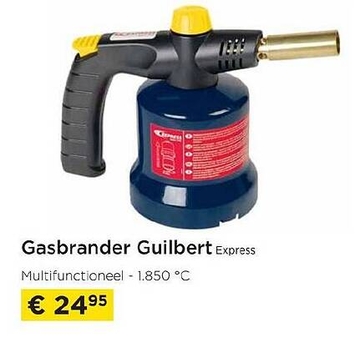 Aanbieding: Gasbrander Guilbert Express