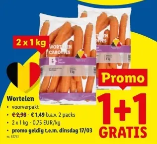 Promotie: Wortelen