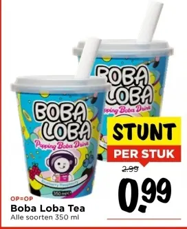 Aanbieding: Boba Loba Tea