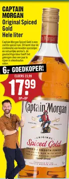 Aanbieding: CAPTAIN MORGAN Original Spiced Gold