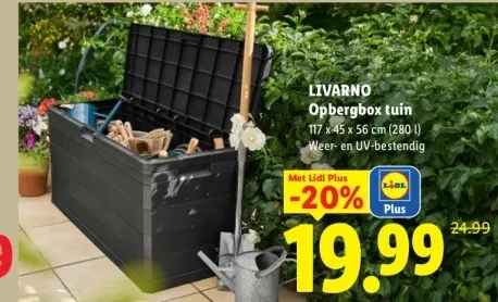 Aanbieding: Opbergbox tuin