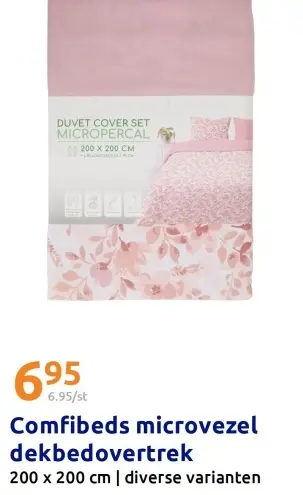 Aanbieding: Comfibeds microvezel dekbedovertrek