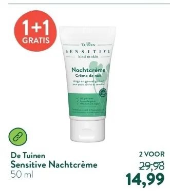 Aanbieding: Sensitive Nachtcrème