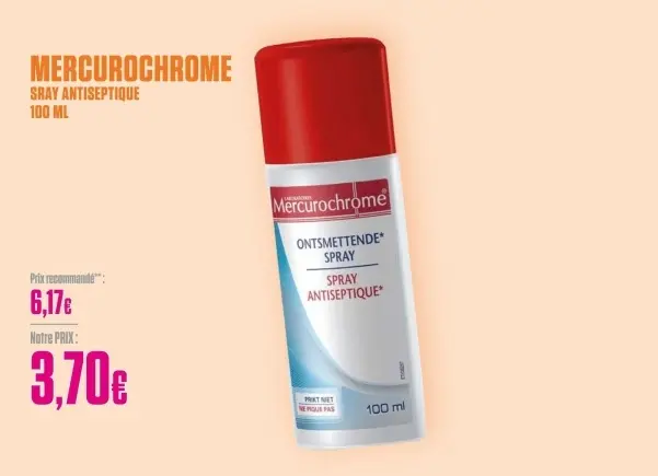 Offre: Sray antiseptique