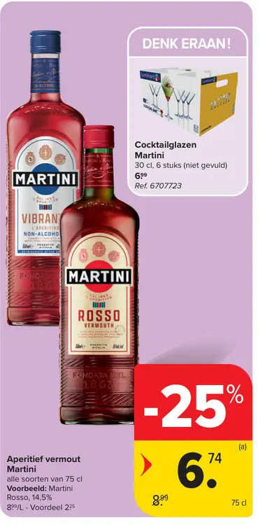 Promotie: Aperitief vermout