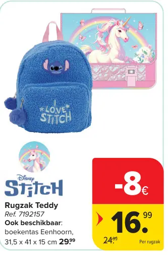 Promotie: Rugzak Teddy