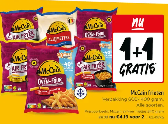 Promotie: Frieten