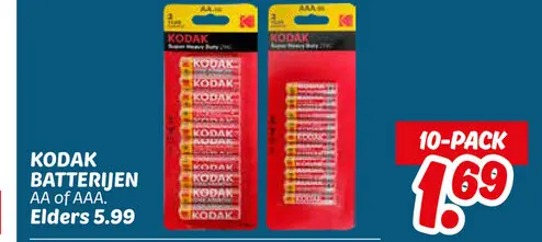 Aanbieding: Batterijen