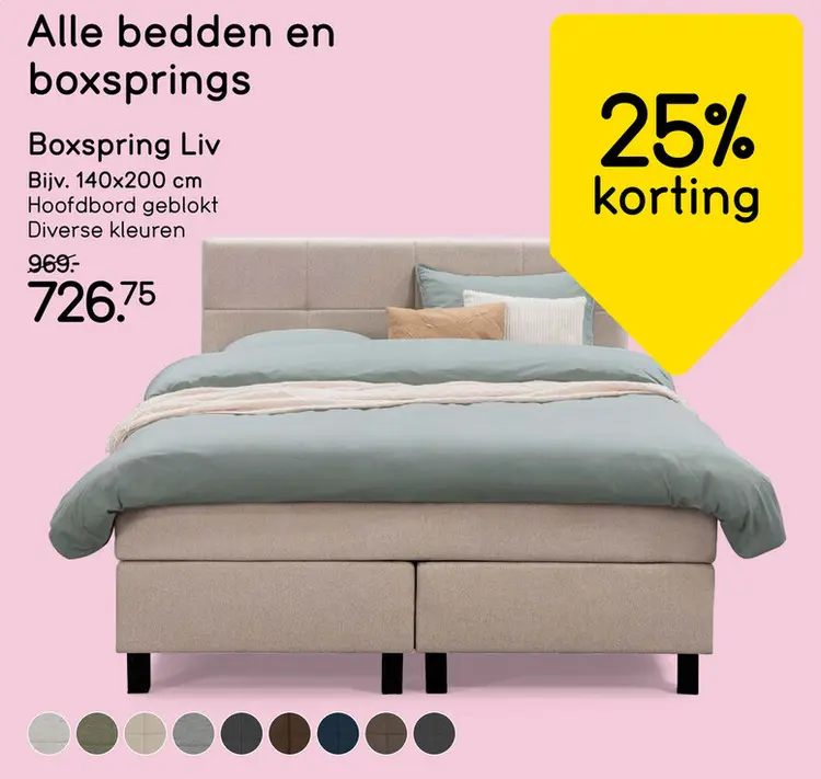 Aanbieding: Boxspring Liv