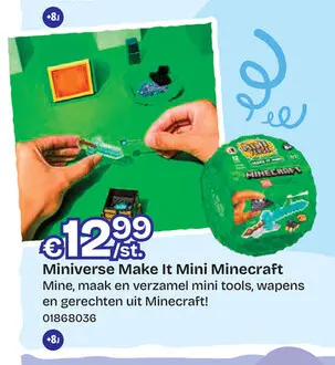 Promotie: Miniverse Make It Mini Minecraft